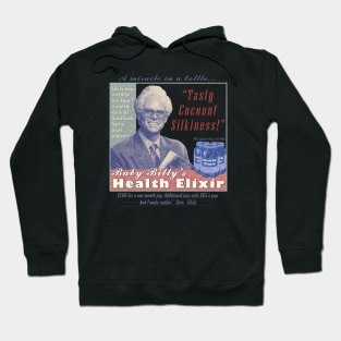 Baby Billy's Health Elixir Vintage Ad Look Design Hoodie